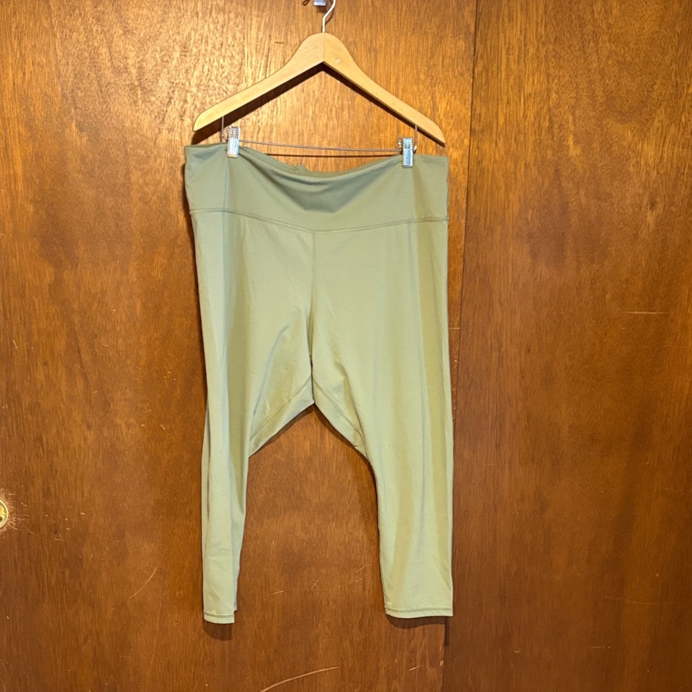 Athleta Leggings in Olive Green